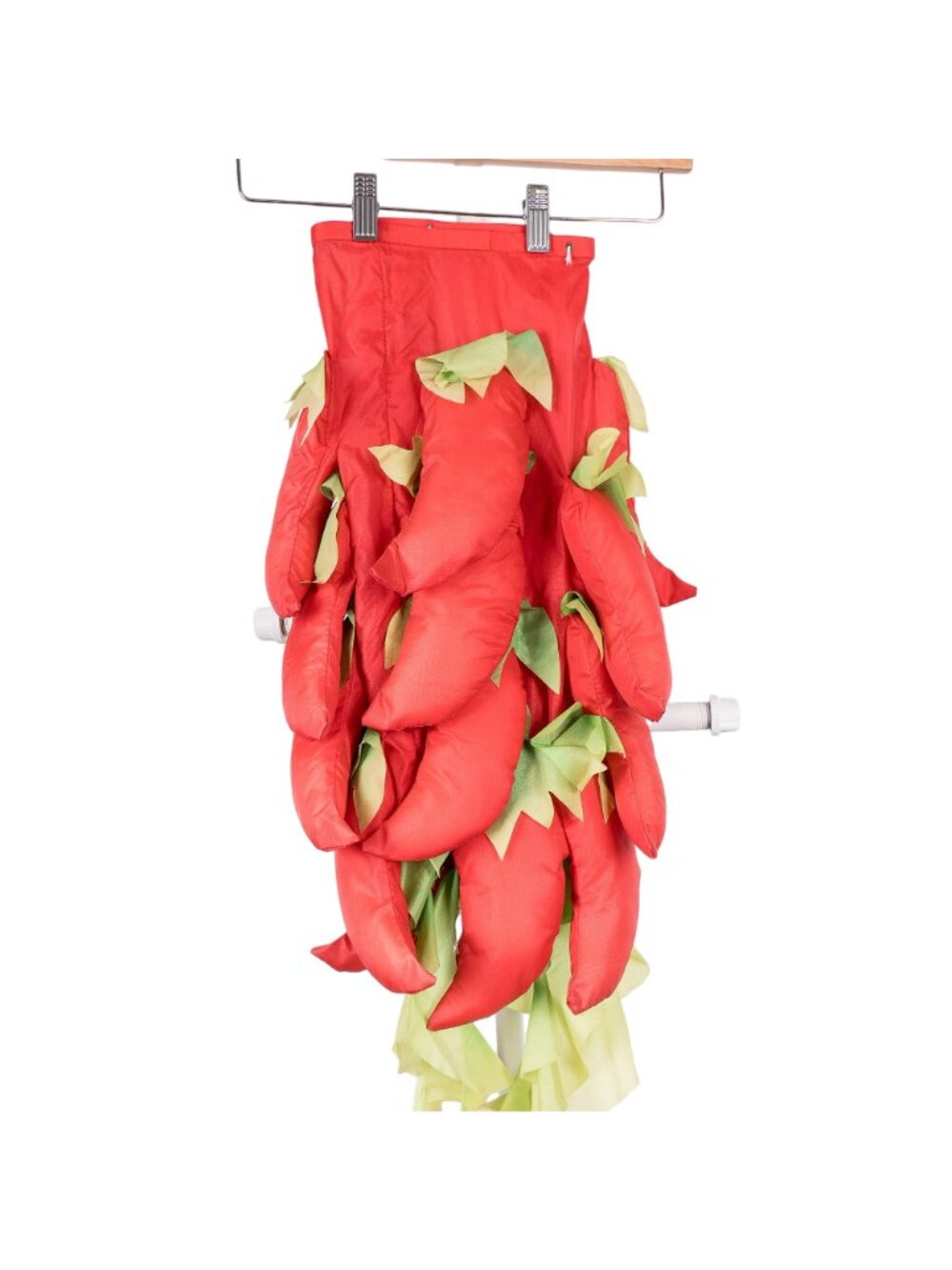 Chili Pepper Windsock Garden Decor Red Green House Nylon Spicy Curly Ribbons - Picture 6 of 6
